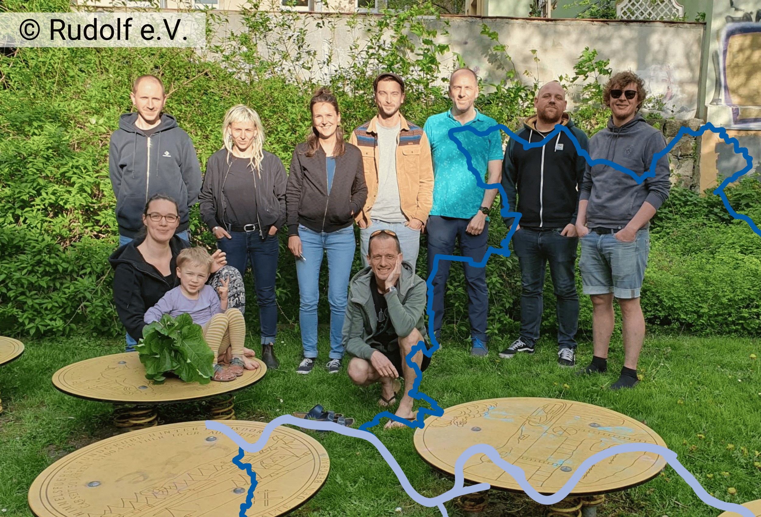 Rudolf e.V. Ein Gruppenbild vom Rudolf e.V.